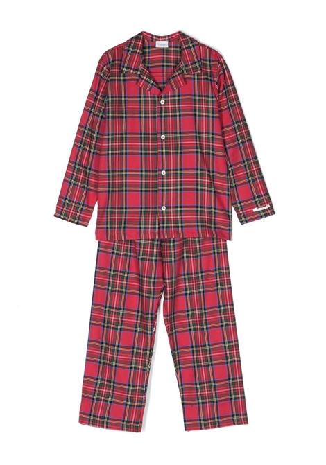 Pigiama stampa tartan LA PERLA KIDS | 5434209